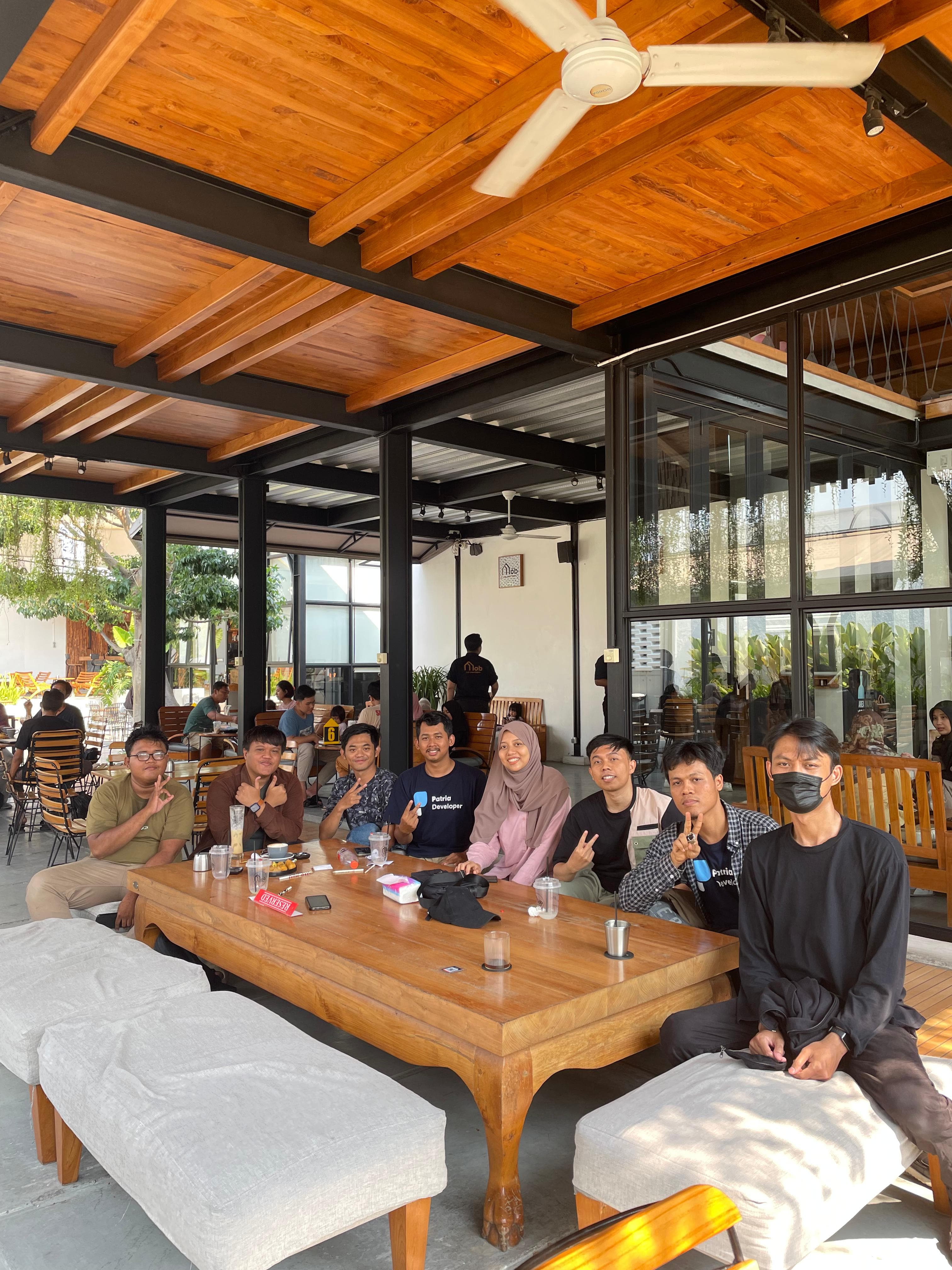 Pertemuan santai komunitas Tulungagung Dev